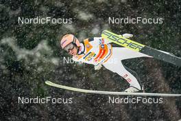 10.12.2022, Titisee-Neustadt, Germany (GER): Stefan Kraft (AUT) - FIS world cup ski jumping men, mixed team HS142, Titisee-Neustadt (GER). www.nordicfocus.com. © Thibaut/NordicFocus. Every downloaded picture is fee-liable.