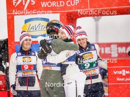 10.12.2022, Titisee-Neustadt, Germany (GER): Halvor Egner Granerud (NOR), Silje Opseth (NOR), (l-r)  - FIS world cup ski jumping men, mixed team HS142, Titisee-Neustadt (GER). www.nordicfocus.com. © Thibaut/NordicFocus. Every downloaded picture is fee-liable.