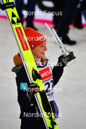 29.01.2022, Willingen, Germany (GER): Katharina Althaus (GER), (l-r) - FIS world cup ski jumping women, individual HS145, Willingen (GER). www.nordicfocus.com. © Reichert/NordicFocus. Every downloaded picture is fee-liable