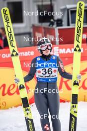26.02.2022, Hinzenbach, Austria (AUT): Frida Westman (SWE) - FIS world cup ski jumping women, individual HS90, Hinzenbach (AUT). www.nordicfocus.com. © Tumashov/NordicFocus. Every downloaded picture is fee-liable.