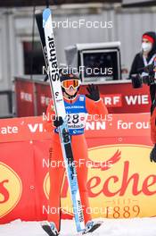 26.02.2022, Hinzenbach, Austria (AUT): Abigail Strate (CAN) - FIS world cup ski jumping women, individual HS90, Hinzenbach (AUT). www.nordicfocus.com. © Tumashov/NordicFocus. Every downloaded picture is fee-liable.