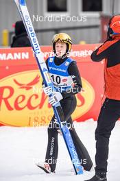 26.02.2022, Hinzenbach, Austria (AUT): Jessica Malsiner (ITA) - FIS world cup ski jumping women, individual HS90, Hinzenbach (AUT). www.nordicfocus.com. © Tumashov/NordicFocus. Every downloaded picture is fee-liable.