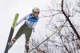 26.02.2022, Hinzenbach, Austria (AUT): Jacqueline Seifriedsberger (AUT) - FIS world cup ski jumping women, individual HS90, Hinzenbach (AUT). www.nordicfocus.com. © Tumashov/NordicFocus. Every downloaded picture is fee-liable.