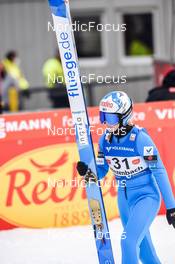 26.02.2022, Hinzenbach, Austria (AUT): Julia Kykkaenen (FIN) - FIS world cup ski jumping women, individual HS90, Hinzenbach (AUT). www.nordicfocus.com. © Tumashov/NordicFocus. Every downloaded picture is fee-liable.