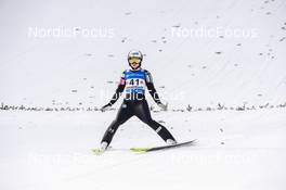 26.02.2022, Hinzenbach, Austria (AUT): Spela Rogelj (SLO) - FIS world cup ski jumping women, individual HS90, Hinzenbach (AUT). www.nordicfocus.com. © Tumashov/NordicFocus. Every downloaded picture is fee-liable.