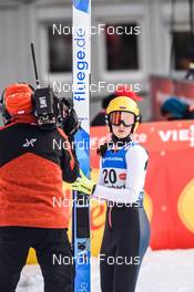 26.02.2022, Hinzenbach, Austria (AUT): Irma Makhinia (RUS) - FIS world cup ski jumping women, individual HS90, Hinzenbach (AUT). www.nordicfocus.com. © Tumashov/NordicFocus. Every downloaded picture is fee-liable.