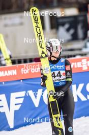 26.02.2022, Hinzenbach, Austria (AUT): Josephine Pagnier (FRA) - FIS world cup ski jumping women, individual HS90, Hinzenbach (AUT). www.nordicfocus.com. © Tumashov/NordicFocus. Every downloaded picture is fee-liable.