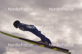 26.02.2022, Hinzenbach, Austria (AUT): Sophie Kothbauer (AUT) - FIS world cup ski jumping women, individual HS90, Hinzenbach (AUT). www.nordicfocus.com. © Tumashov/NordicFocus. Every downloaded picture is fee-liable.