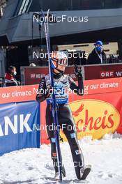 27.02.2022, Hinzenbach, Austria (AUT): Luisa Goerlich (GER) - FIS world cup ski jumping women, individual HS90, Hinzenbach (AUT). www.nordicfocus.com. © Tumashov/NordicFocus. Every downloaded picture is fee-liable.