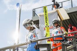 27.02.2022, Hinzenbach, Austria (AUT): Klara Ulrichova (CZE) - FIS world cup ski jumping women, individual HS90, Hinzenbach (AUT). www.nordicfocus.com. © Tumashov/NordicFocus. Every downloaded picture is fee-liable.
