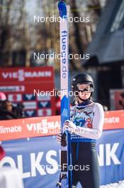 27.02.2022, Hinzenbach, Austria (AUT): Aleksandra Kustova (RUS) - FIS world cup ski jumping women, individual HS90, Hinzenbach (AUT). www.nordicfocus.com. © Tumashov/NordicFocus. Every downloaded picture is fee-liable.