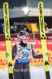 27.02.2022, Hinzenbach, Austria (AUT): Frida Westman (SWE) - FIS world cup ski jumping women, individual HS90, Hinzenbach (AUT). www.nordicfocus.com. © Tumashov/NordicFocus. Every downloaded picture is fee-liable.