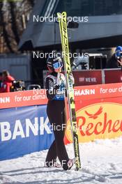 27.02.2022, Hinzenbach, Austria (AUT): Silje Opseth (NOR) - FIS world cup ski jumping women, individual HS90, Hinzenbach (AUT). www.nordicfocus.com. © Tumashov/NordicFocus. Every downloaded picture is fee-liable.