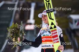27.02.2022, Hinzenbach, Austria (AUT): Marita Kramer (AUT) - FIS world cup ski jumping women, individual HS90, Hinzenbach (AUT). www.nordicfocus.com. © Tumashov/NordicFocus. Every downloaded picture is fee-liable.