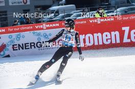 27.02.2022, Hinzenbach, Austria (AUT): Josephin Laue (GER) - FIS world cup ski jumping women, individual HS90, Hinzenbach (AUT). www.nordicfocus.com. © Tumashov/NordicFocus. Every downloaded picture is fee-liable.