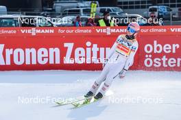 27.02.2022, Hinzenbach, Austria (AUT): Marita Kramer (AUT) - FIS world cup ski jumping women, individual HS90, Hinzenbach (AUT). www.nordicfocus.com. © Tumashov/NordicFocus. Every downloaded picture is fee-liable.