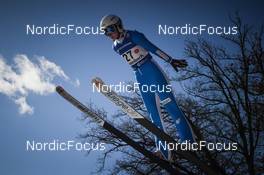 25.02.2022, Hinzenbach, Austria (AUT): Karolina Indrackova (CZE) - FIS world cup ski jumping women, team HS90, Hinzenbach (AUT). www.nordicfocus.com. © Tumashov/NordicFocus. Every downloaded picture is fee-liable.