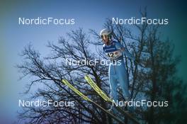 25.02.2022, Hinzenbach, Austria (AUT): Lisa Eder (AUT) - FIS world cup ski jumping women, team HS90, Hinzenbach (AUT). www.nordicfocus.com. © Tumashov/NordicFocus. Every downloaded picture is fee-liable.