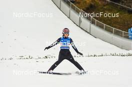 25.02.2022, Hinzenbach, Austria (AUT): Kaori Iwabuchi (JPN) - FIS world cup ski jumping women, team HS90, Hinzenbach (AUT). www.nordicfocus.com. © Tumashov/NordicFocus. Every downloaded picture is fee-liable.