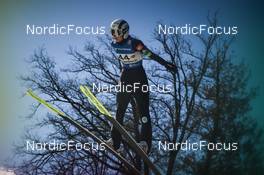 25.02.2022, Hinzenbach, Austria (AUT): Josephine Pagnier (FRA) - FIS world cup ski jumping women, team HS90, Hinzenbach (AUT). www.nordicfocus.com. © Tumashov/NordicFocus. Every downloaded picture is fee-liable.