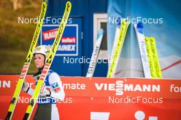 25.02.2022, Hinzenbach, Austria (AUT): Jacqueline Seifriedsberger (AUT) - FIS world cup ski jumping women, team HS90, Hinzenbach (AUT). www.nordicfocus.com. © Tumashov/NordicFocus. Every downloaded picture is fee-liable.