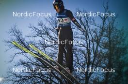 25.02.2022, Hinzenbach, Austria (AUT): Anna Stroem (NOR) - FIS world cup ski jumping women, team HS90, Hinzenbach (AUT). www.nordicfocus.com. © Tumashov/NordicFocus. Every downloaded picture is fee-liable.