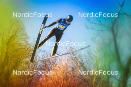 25.02.2022, Hinzenbach, Austria (AUT): Alexandria Loutitt (CAN) - FIS world cup ski jumping women, team HS90, Hinzenbach (AUT). www.nordicfocus.com. © Tumashov/NordicFocus. Every downloaded picture is fee-liable.