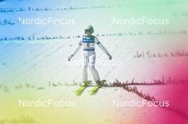 25.02.2022, Hinzenbach, Austria (AUT): Sofia Mattila (FIN) - FIS world cup ski jumping women, team HS90, Hinzenbach (AUT). www.nordicfocus.com. © Tumashov/NordicFocus. Every downloaded picture is fee-liable.