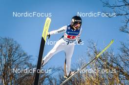 25.02.2022, Hinzenbach, Austria (AUT): Thea Minyan Bjoerseth (NOR) - FIS world cup ski jumping women, team HS90, Hinzenbach (AUT). www.nordicfocus.com. © Tumashov/NordicFocus. Every downloaded picture is fee-liable.