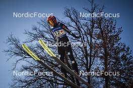 25.02.2022, Hinzenbach, Austria (AUT): Selina Freitag (GER) - FIS world cup ski jumping women, team HS90, Hinzenbach (AUT). www.nordicfocus.com. © Tumashov/NordicFocus. Every downloaded picture is fee-liable.