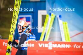 25.02.2022, Hinzenbach, Austria (AUT): Anna Rupprecht (GER) - FIS world cup ski jumping women, team HS90, Hinzenbach (AUT). www.nordicfocus.com. © Tumashov/NordicFocus. Every downloaded picture is fee-liable.