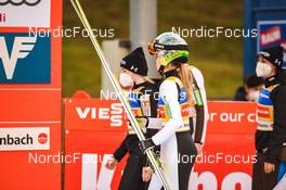 25.02.2022, Hinzenbach, Austria (AUT): Nika Kriznar (SLO) - FIS world cup ski jumping women, team HS90, Hinzenbach (AUT). www.nordicfocus.com. © Tumashov/NordicFocus. Every downloaded picture is fee-liable.