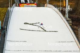 25.02.2022, Hinzenbach, Austria (AUT): Marita Kramer (AUT) - FIS world cup ski jumping women, team HS90, Hinzenbach (AUT). www.nordicfocus.com. © Tumashov/NordicFocus. Every downloaded picture is fee-liable.
