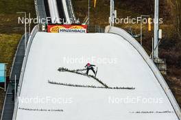 25.02.2022, Hinzenbach, Austria (AUT): Frida Berger (NOR) - FIS world cup ski jumping women, team HS90, Hinzenbach (AUT). www.nordicfocus.com. © Tumashov/NordicFocus. Every downloaded picture is fee-liable.