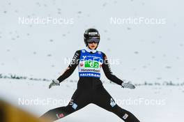 25.02.2022, Hinzenbach, Austria (AUT): Josephin Laue (GER) - FIS world cup ski jumping women, team HS90, Hinzenbach (AUT). www.nordicfocus.com. © Tumashov/NordicFocus. Every downloaded picture is fee-liable.