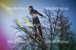 25.02.2022, Hinzenbach, Austria (AUT): Frida Westman (SWE) - FIS world cup ski jumping women, team HS90, Hinzenbach (AUT). www.nordicfocus.com. © Tumashov/NordicFocus. Every downloaded picture is fee-liable.