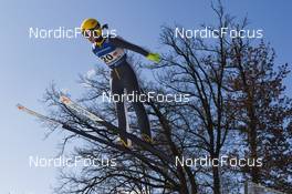 25.02.2022, Hinzenbach, Austria (AUT): Irma Makhinia (RUS) - FIS world cup ski jumping women, team HS90, Hinzenbach (AUT). www.nordicfocus.com. © Tumashov/NordicFocus. Every downloaded picture is fee-liable.