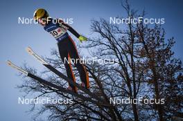 25.02.2022, Hinzenbach, Austria (AUT): Kristina Prokopeva (RUS) - FIS world cup ski jumping women, team HS90, Hinzenbach (AUT). www.nordicfocus.com. © Tumashov/NordicFocus. Every downloaded picture is fee-liable.