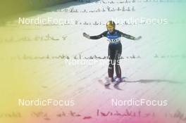 25.02.2022, Hinzenbach, Austria (AUT): Jessica Malsiner (ITA) - FIS world cup ski jumping women, team HS90, Hinzenbach (AUT). www.nordicfocus.com. © Tumashov/NordicFocus. Every downloaded picture is fee-liable.