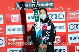 02.03.2022, Lillehammer, Norway (NOR): Sara Takanashi (JPN) - FIS world cup ski jumping women, individual HS140, Lillehammer (NOR). www.nordicfocus.com. © Thibaut/NordicFocus. Every downloaded picture is fee-liable.