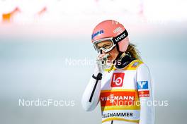 02.03.2022, Lillehammer, Norway (NOR): Marita Kramer (AUT) - FIS world cup ski jumping women, individual HS140, Lillehammer (NOR). www.nordicfocus.com. © Thibaut/NordicFocus. Every downloaded picture is fee-liable.