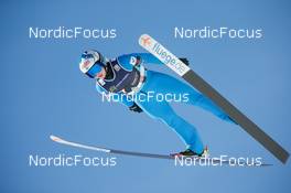 05.03.2022, Oslo, Norway (NOR): Julia Kykkaenen (FIN) - FIS world cup ski jumping women, individual HS134, Oslo (NOR). www.nordicfocus.com. © Modica/NordicFocus. Every downloaded picture is fee-liable.