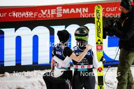 06.03.2022, Oslo, Norway (NOR): Spela Rogelj (SLO), Nika Kriznar (SLO), (l-r)  - FIS world cup ski jumping women, individual HS134, Oslo (NOR). www.nordicfocus.com. © Thibaut/NordicFocus. Every downloaded picture is fee-liable.