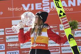 13.03.2022, Oberhof, Germany (GER): Marita Kramer (AUT) - FIS world cup ski jumping women, cups, Oberhof (GER). www.nordicfocus.com. © Koenig/NordicFocus. Every downloaded picture is fee-liable