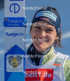 12.03.2022, Oberhof, Germany (GER): Pauline Hessler (GER) - FIS world cup ski jumping women, individual HS100, Oberhof (GER). www.nordicfocus.com. © Koenig/NordicFocus. Every downloaded picture is fee-liable