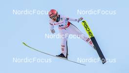 12.03.2022, Oberhof, Germany (GER): Marita Kramer (AUT) - FIS world cup ski jumping women, individual HS100, Oberhof (GER). www.nordicfocus.com. © Koenig/NordicFocus. Every downloaded picture is fee-liable
