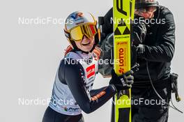 12.03.2022, Oberhof, Germany (GER): Anna Rupprecht (GER) - FIS world cup ski jumping women, individual HS100, Oberhof (GER). www.nordicfocus.com. © Heilwagen/NordicFocus. Every downloaded picture is fee-liable