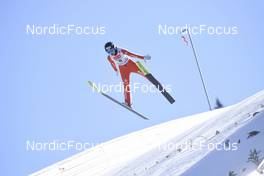13.03.2022, Oberhof, Germany (GER): Sina Arnet (SUI) - FIS world cup ski jumping women, individual HS100, Oberhof (GER). www.nordicfocus.com. © Koenig/NordicFocus. Every downloaded picture is fee-liable