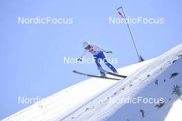 13.03.2022, Oberhof, Germany (GER): Karolina Indrackova (CZE) - FIS world cup ski jumping women, individual HS100, Oberhof (GER). www.nordicfocus.com. © Koenig/NordicFocus. Every downloaded picture is fee-liable