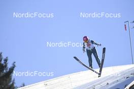 13.03.2022, Oberhof, Germany (GER): Anna Twardosz (POL) - FIS world cup ski jumping women, individual HS100, Oberhof (GER). www.nordicfocus.com. © Koenig/NordicFocus. Every downloaded picture is fee-liable